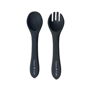 Kids Silicone Fork & Spoon Set